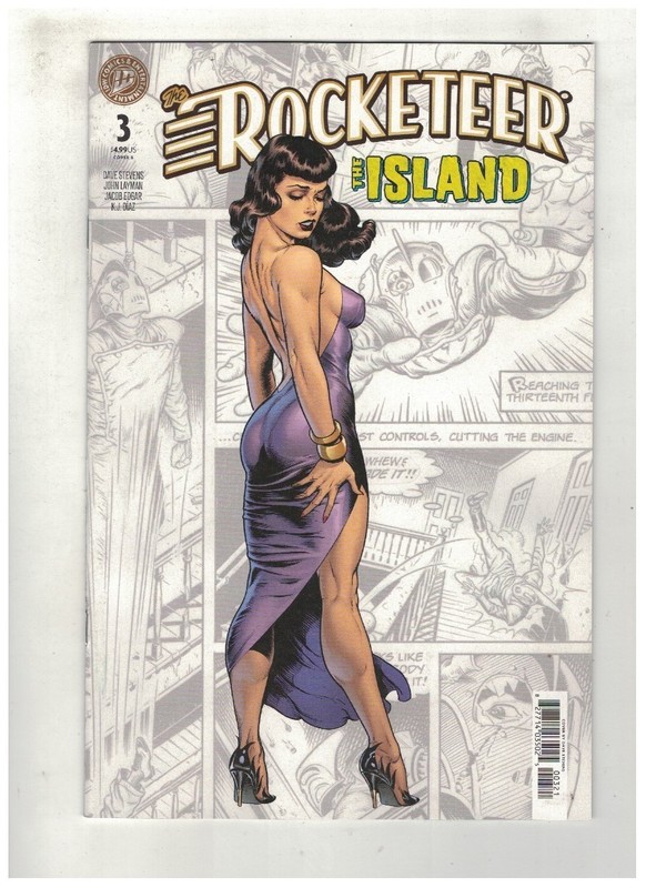 THE ROCKETEER: THE ISLAND #3 - DAVE STEVENS VARIANT COVER B  IDW PUBLISHING/2026