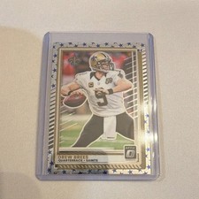 Panini 2025 Donruss Optic Drew Brees #190 Stars Prizm Saints NFL Football