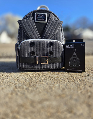 Loungefly AMC Exclusive Nicole Kidman Pinstripe Suit Mini Backpack