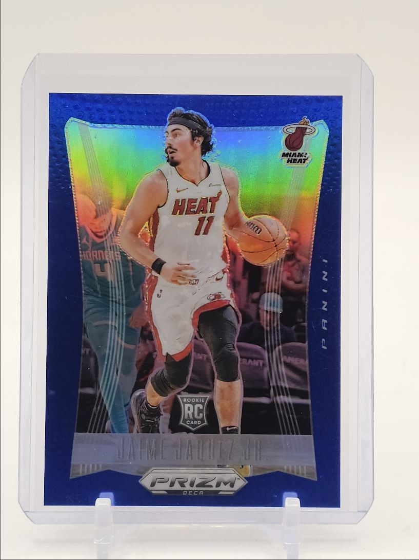 JAIME JAQUEZ JR. 2023-24 PANINI PRIZM DECA ROOKIE BLUE RC /149 Q4935