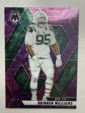 Quinnen Williams 2025 Mosaic Purple Scope Prizm Jets #160