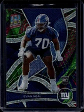 2022 Panini Spectra #196 Evan Neal Meta #/25