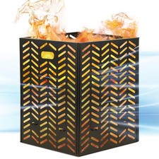 Burn Barrels for Outside for Burning Trash Incinerator Burn Cage for Paper Ya...