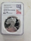 1998 P American Silver Eagle NGC PF70 Ultra Cameo John Mercanti Signed