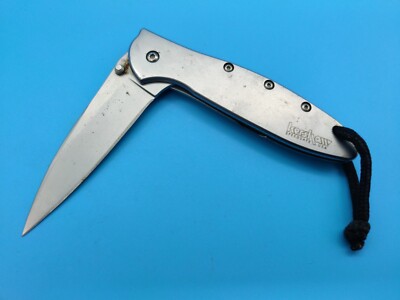 USED Kershaw Ken Onion Leek 1660 Pocket Knife Lanyard