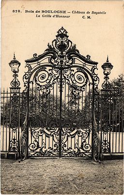 AK Paris 16. Paris-Bois de Boulogne-Chateau de Bagatelle (313368)