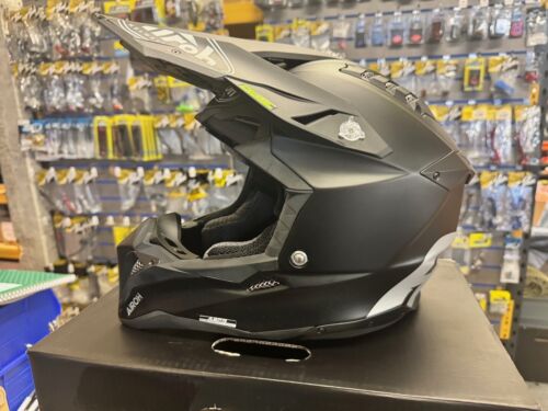 NEW Airoh Aviator 3 AMS Motocross MX Enduro Helmet - Matt Black - Small S - Picture 1 of 4