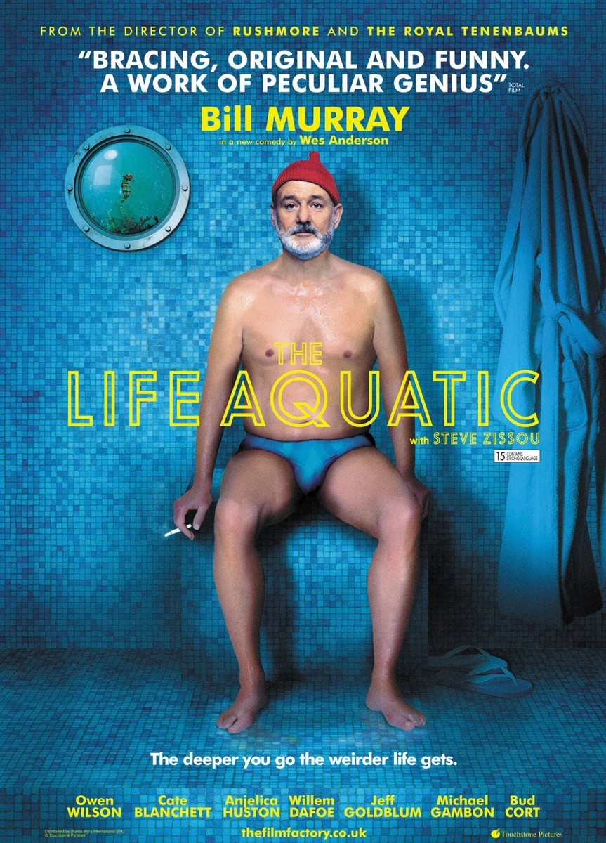 The Life Aquatic With Steve Zissou movie poster - 11 x 17 inches