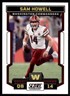 2023 SCORE SAM HOWELL BASE CARD - CARD #253 - COMMANDERS - FREE SHIPPING