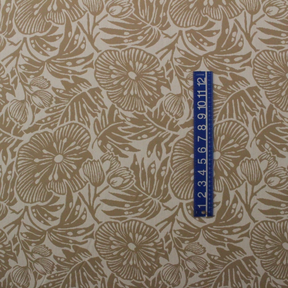 OUTDURA TRIBAL BEACH JACQUARD LEAF OUTDOOR INDOOR FURNITURE FABRIC BY YD 55"W - Image 3 of 4