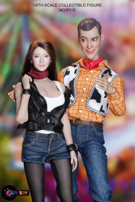 PLAY TOY 1/6 ハッピー カウボーイ PLAY TOY P015 1/6 Happy Cowboy Woody Action Figure in stock