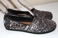 6 New Toms Classic Canvas Alpargata Slip On Shoes Sz 6 sequined 60