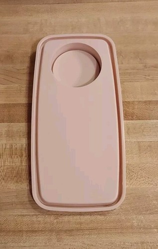 Vintage/New Tupperware 471-2 Store & Pour Cereal Container Pink Flip Top Lid - Picture 11 of 11