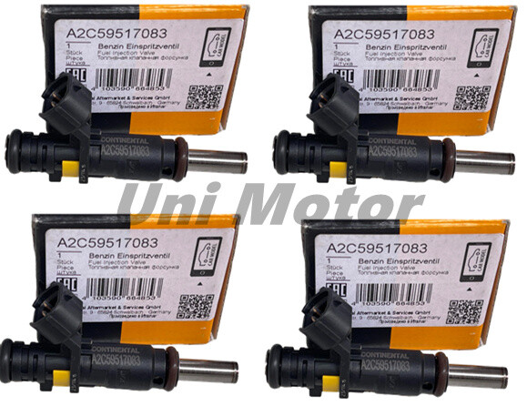 Mini R56 Enjector VDO 4 pcs Fuel Injector 13537528176 for Mini R55 R56 R57 R58 R59 R60 ...