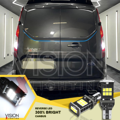 Ford Transit Connect V408 2013-2021 Upgrade Birnen Rückwärtsgang LED Weiß Fehlerfrei