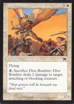 3X DIVE BOMBER 26/350 ONSLAUGHT MTG MAGIC LP X3 (yourdeckbuilder)