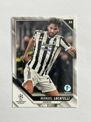 Topps Champions League 2021/22 1st Edition Juventus Turin Manuel Locatelli