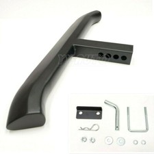 Guard 28 Black Slant For 2 Receiver Truck Heavy Duty Steel Tow Hitch Step Bar