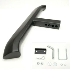 Guard 28" Black Slant For 2" Receiver Truck Heavy Duty Steel Tow Hitch Step Bar