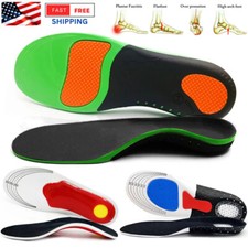 Arch Support Insoles Orthotic Inserts Flat Feet Correct High Plantar Pain Sports