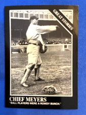 MLB - Chief Meyers 1991 Sporting News Conlan Collection - Giants
