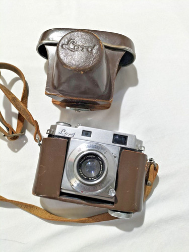 Camera Scarce Vintage Lord IV Okaya Optics Camera in Original Case Unrestored AF