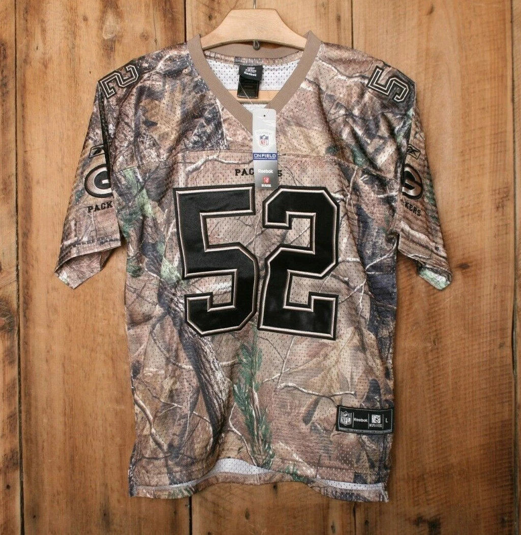 Green bay top camo jersey