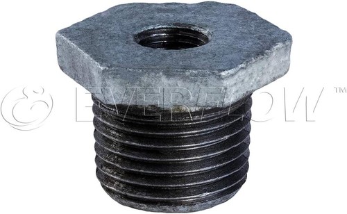 STZ 1 in. x 1/2 in. x 3/4 in. Black Iron Reducing Tee PDB RT-11234 - The Home Depot