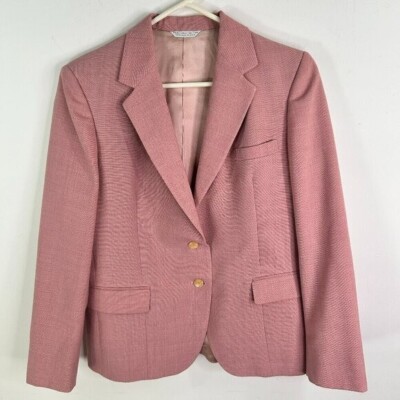 Vintage York Fair For Seiferts Women's Light Pink Jacket and Pencil Skirt Set