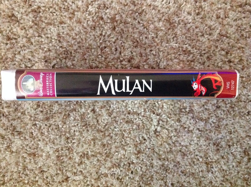 Walt Disney Masterpiece Collection VHS Video Tape Mulan #12747 - Image 3 of 4