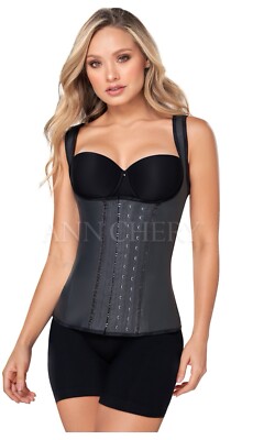 Ann Chery 2027 Latex Vest Waist Trainer 3 Hooks For Women Size XL