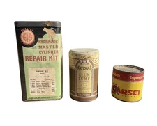 Vintage Advertising Tins Ingersoll Rand EIS Manufacturing Co National NPD Lot 3