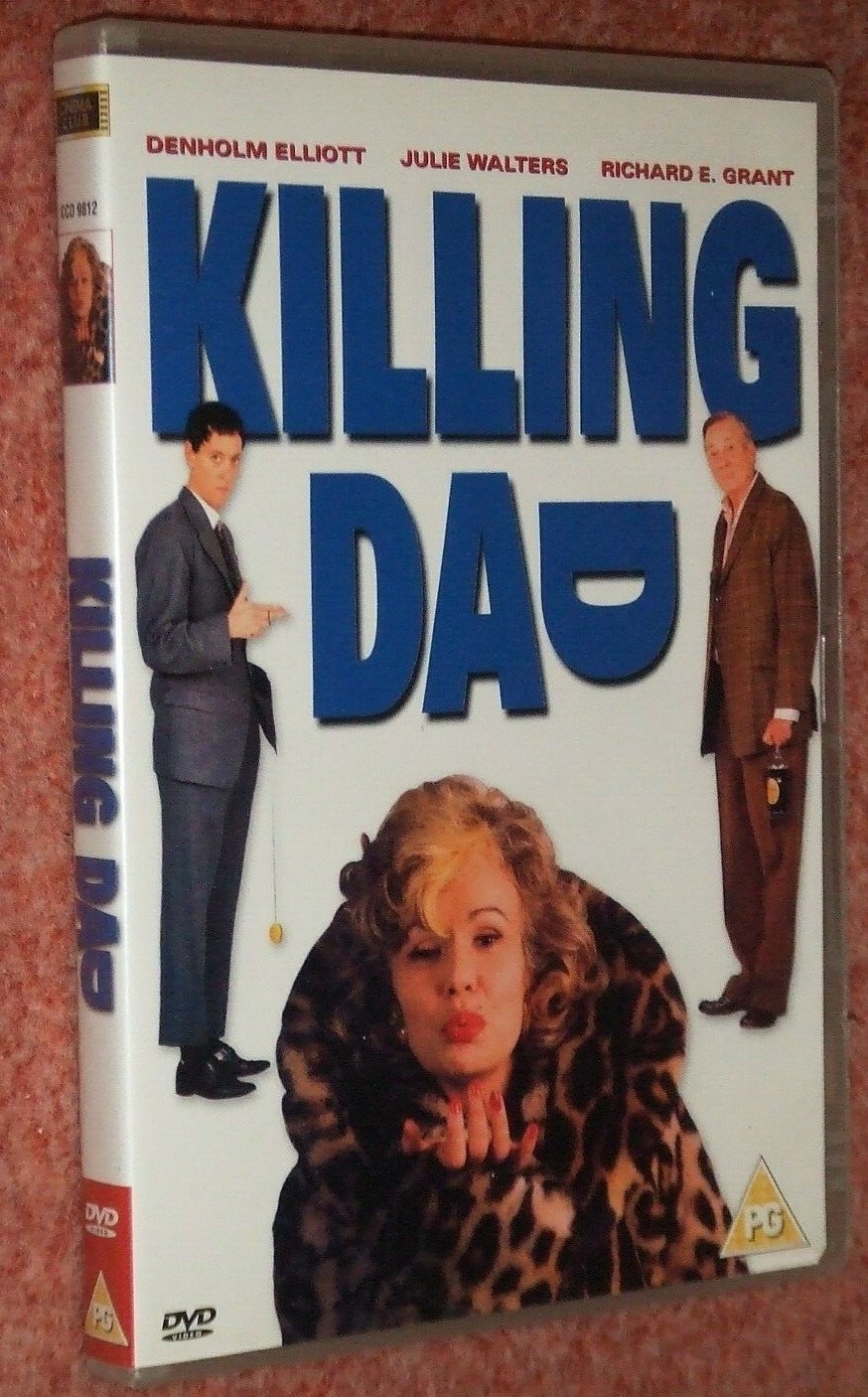 KILLING DAD 1990 DENHOLM ELLIOTT JULIE WALTERS RICHARD E. GRANT, RARE UK R2 DVD