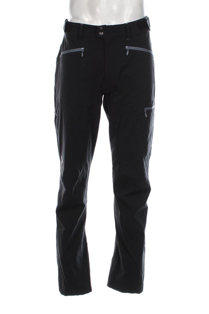 Norrona Falketind Flex1 Pants Men's Size L Black Softshell Hiking Trousers  | eBay