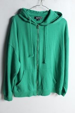 Missguided Womens Zip through Hoodie - Green - Size 8 f61