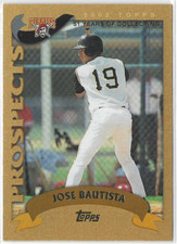 Jose Bautista Rookie Card Checklist 40