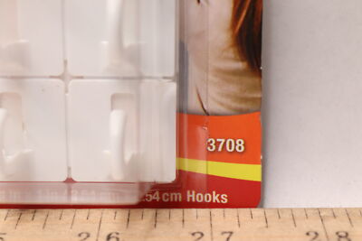 (8-Pk) Magic Mounts Self-Stick Utility Hooks Misc Hangers 1'' x 1'' 3708