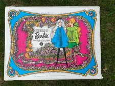 Vintage 1968 The World of Barbie Double Doll Case Mattel