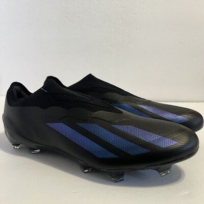 Adidas X CRAZYFAST.1 Laceless FG Nightstrike Soccer Cleats Men's
