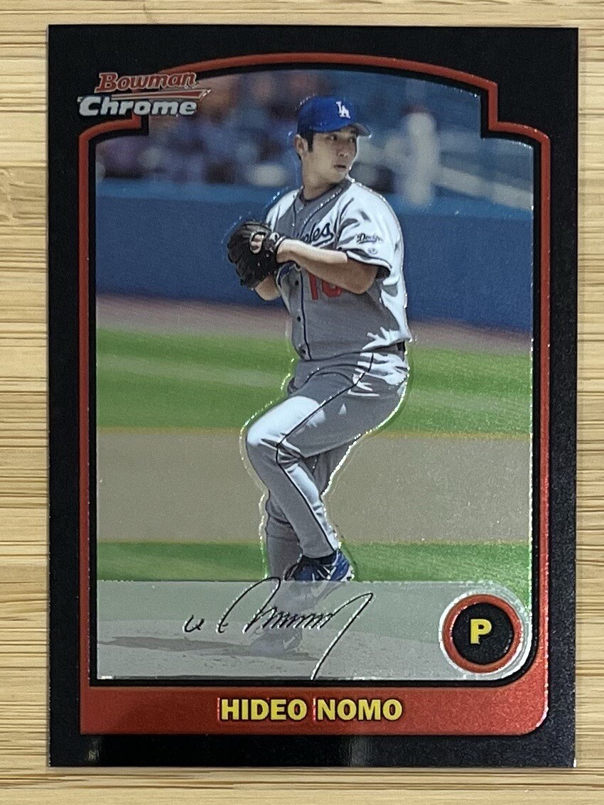 2003 BOWMAN CHROME #48 HIDEO NOMO Please See Desc | eBay