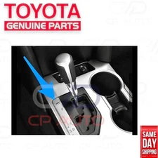 12 - 15 TOYOTA CAMRY SHIFTER LOCK RELEASE SILVER BUTTON COVER CAP OEM NEW