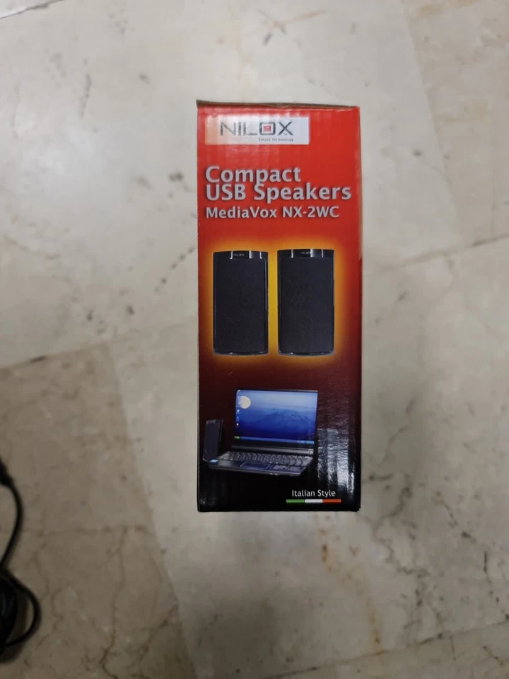 Casse AUDIO Speaker per PC 2.0 COMPUTER USB NOTEBOOK ALTOPARLANTI STEREO Nilox - Immagine 4 di 4