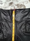 SPANX Faux Leather Motto Leggings Black size Small — photo 6