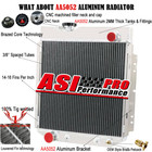 Aluminium Radiator 3 Core for 60-66 Ford Mustang XK XL XM XP Falcon Petrol 6CYL