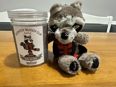 Scentsy Buddy Clip Rocket Raccoon - Disney/Marvel Guardians of the Galaxy *NEW*