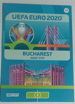 PANINI ADRENALYN UEFA EURO 2020 BUCHAREST HOST CITY THE STADIUM CARD # 16