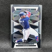 Ronald Acuna Jr. #41 2020 Panini Chronicles Obsidian Baseball Atlanta Braves