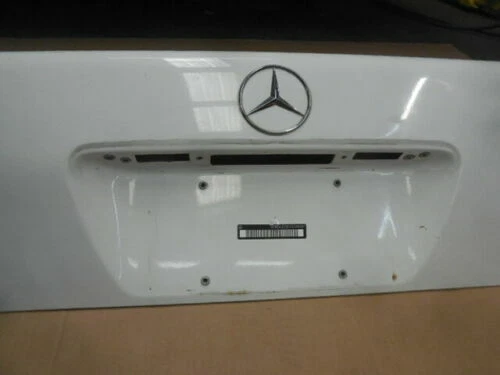 94-99 Mercedes W140 S320 S420 S500 White Trunk Lid Shell Panel LOCAL PICK UP - Image 3 of 4