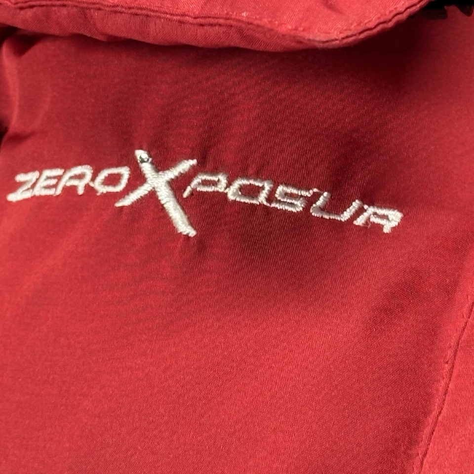 Chaqueta Roja de Invierno Talla L Zero Xposur Mujer Invierno Esquí Snowboard Chaqueta Foto 3 de 4
