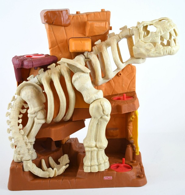 imaginext skeleton dinosaur